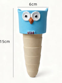 Owl Ceramic Self-Watering Spikes for Potted Plants