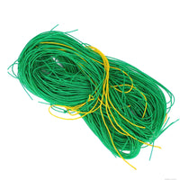 Green Polyethylene Plant Trellis Netting for Climbing Plants, Garden Support Mesh with Locked Edges
