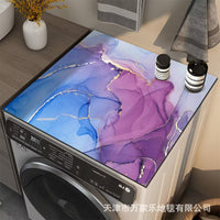 Diatomaceous Earth Marble Pattern Appliance Mat for Washing Machine, Stove, Coffee Maker