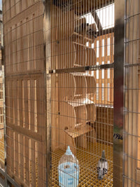 DIY 304 Stainless Steel Mesh Fence for Bird Cages and Enclosures
