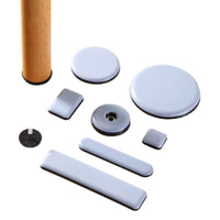 Self-Adhesive PTFE Furniture Glides for Tables and Chairs, Floor Protection Pads