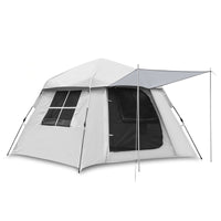 Automatic Pop-Up Camping Tent with UV Protection and Rainfly for Outdoor Activities