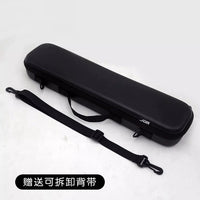 Melodica Hard Case for 32/37-Key Instruments, EVA/Leather Protective Storage Bag with Shoulder Strap