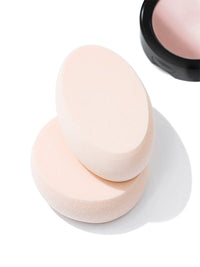 2-Pack Makeup Sponge Blender Set - Gourd Shape for Wet/Dry Use, Foundation, BB Cream, Powder
