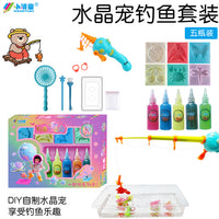 Magic Box Fishing Crystal Pet DIY Kit for Kids, TikTok Viral Water Elf Toy