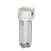 10-inch Transparent Explosion-Proof Water Filter Housing for Whole House Pre-Filtration Systems