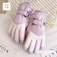 Unisex Winter Warm Ski Gloves with Touchscreen Function