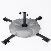 Heavy-Duty Outdoor Umbrella Base Cross Stand for Patio Market Umbrellas
