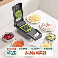 Multi-functional Vegetable Slicer Dicer Grater for Kitchen, Potato Shredder and Onion Chopper