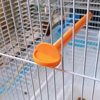 Bird Perch Stand for Parrots and Small Birds - Claw Grinding Plastic Perch Toy
