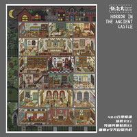 3D Miniature Scene Sticker Kit for DIY Crafting