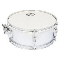 MBAT 14-inch Silver Snare Drum with Accessories for School Band Performance