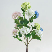 Premium 5-Head Hydrangea Artificial Flower Bouquet for Home Decor and Weddings