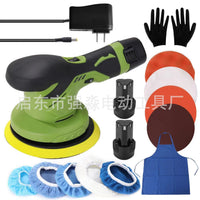 12V Cordless Lithium-Ion Car Polisher and Waxer with Eccentric Sander Function