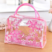 Waterproof Transparent Toiletry Bag Large Capacity Travel Cosmetic Organizer for Women