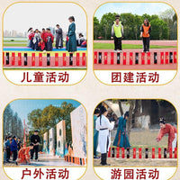 Wooden Archery Game Set - Traditional Outdoor Team Building Activity Equipment for Fun Sports Events