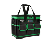 Oxford Cloth Square Tool Bag for Electricians and Carpenters, Portable Repair Tool Storage