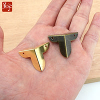 Decorative Metal Corner Protectors for Wooden Boxes and Luggage