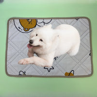 Reusable Pet Cooling Mat for Dogs and Cats, Foldable Ice Pad for Kennels and Beds