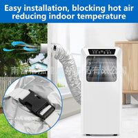 Quilted AC Hose Insulation Sleeve with Adjustable Buckle Straps for Portable Air Conditioners