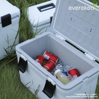 Portable Outdoor Cooler Box for Camping, Fishing, and Commercial Use