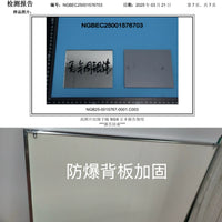 Art Gallery Cardboard Decorative Wall Mirror with Aluminum Alloy Frame for Living Room Hallway