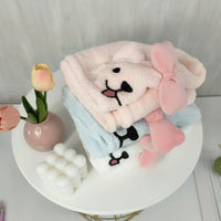 Cute Dog Absorbent Quick-Dry Hair Towel Wrap for Women