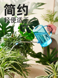 Long Spout Watering Can with Scale, 1.5L Large Capacity for Indoor Outdoor Plants