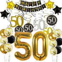 Giant Number Balloons for Milestone Birthday Decorations