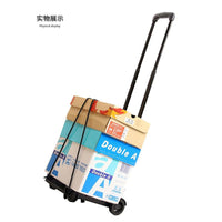 Foldable Portable Hand Truck Luggage Cart for Shopping and Hauling