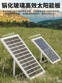 Solar Powered Water Pump System for Fish Ponds, Aquariums, and Fountains - Automatic Circulation and Filtration