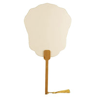 DIY Blank Xuan Paper Round Fan Kit for Traditional Chinese Painting and Lacquer Art