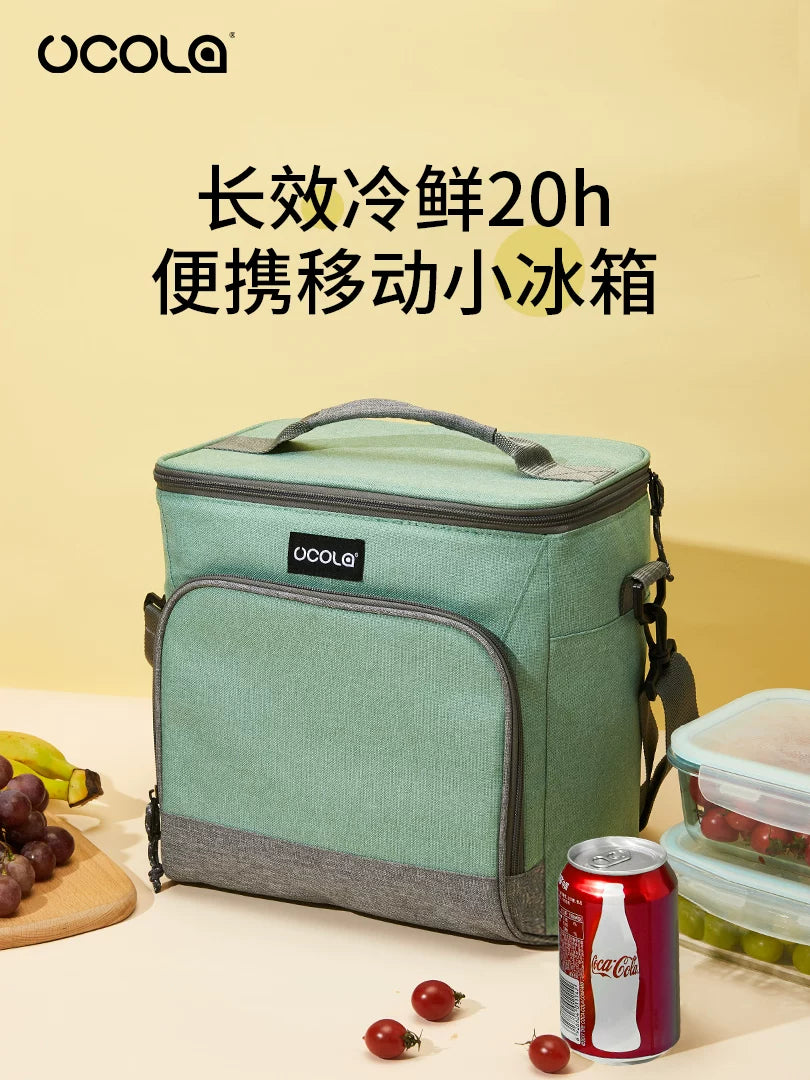 UCOLA Insulated Lunch Bag with Aluminum Foil Lining, Portable Thermal Cooler for Food, Medicine, and Breast Milk