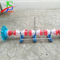 Stainless Steel Hand-Pulled Rice Seeder Portable Manual Planter for Rice, Rapeseed, Corn