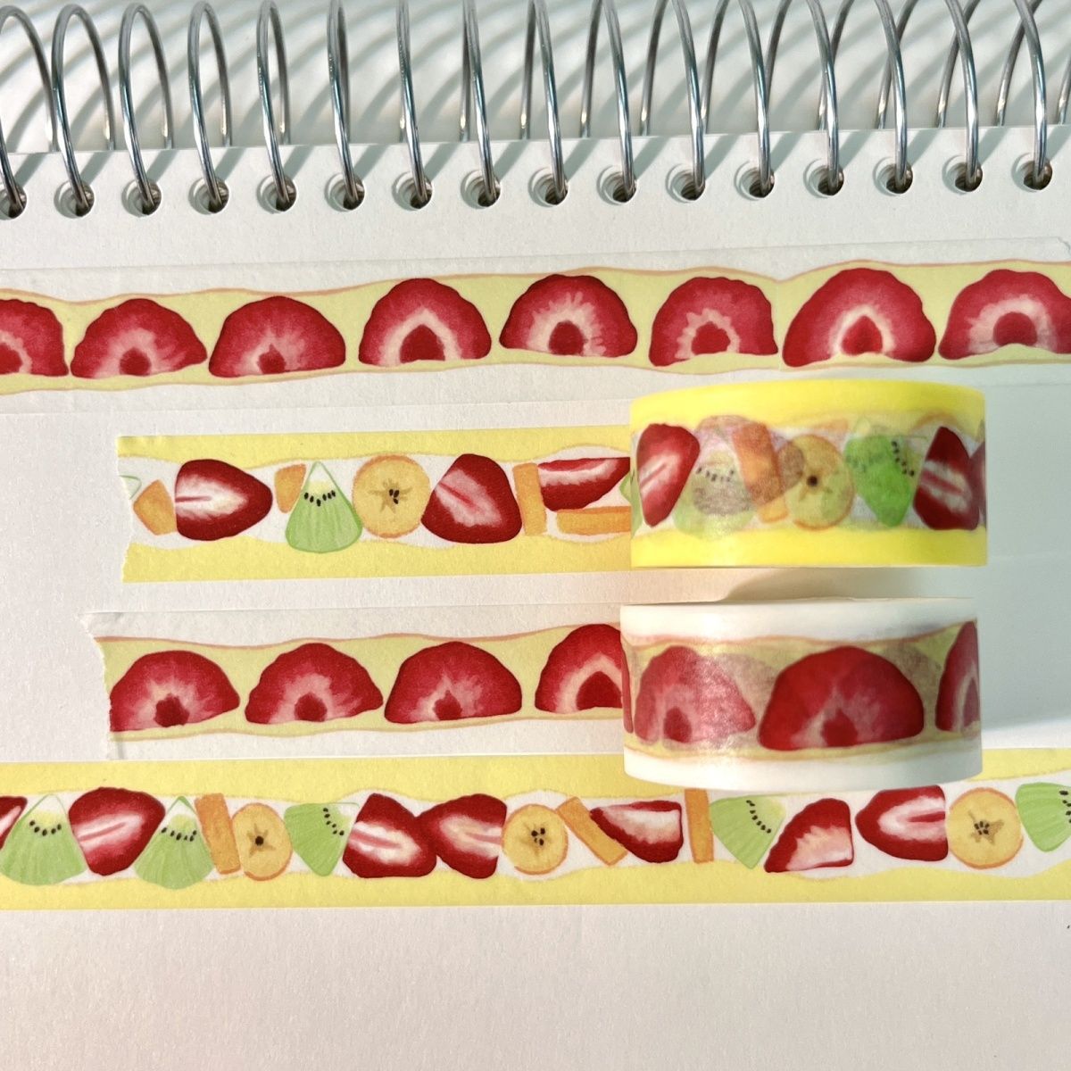 Cute Strawberry Series Washi Tape for DIY Decoration