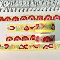 Cute Strawberry Series Washi Tape for DIY Decoration
