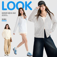 Lyocell Tencel Long Sleeve Cardigan with Hood for Summer Sun Protection