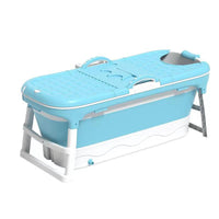 Foldable Adult Bathtub with Massage Function for Full Body Soaking and Steaming