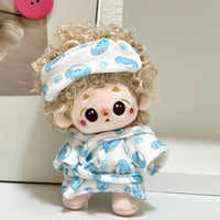 Cotton Doll Panda Pajamas and Sleeping Bag Set for 10cm/20cm Dolls