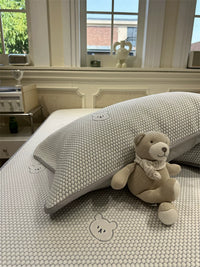 Jacquard Bear Ice Bean Cooling Mat 3-Piece Set for Summer