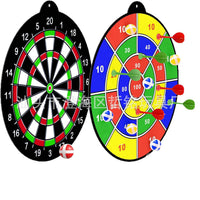 Kids Sticky Ball Dart Board Game Set - Foldable Steel Ring Target with Sticky Balls for Parent-Child Interaction