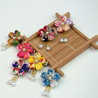 BJD/MDD Doll Kimono Hair Clip Japanese Style Yukata Hair Accessory for 1/4, 1/6, 1/8 Scale Dolls