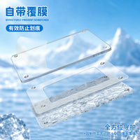 SINGBA Acrylic Magnetic Photo Card Holder for 3-inch Instax and Small Cards