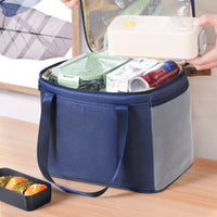 Portable Insulated Cooler Bag for Outdoor Camping and Car Travel, Food Delivery Thermal Bag