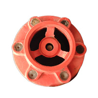 Grooved Ductile Iron Silent Check Valve for Fire Protection Systems, Clamp Connection Water Supply Vertical One-Way Valve