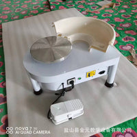 Pottery Wheel Machine for Kids and Adults, Stepless Speed Control Electric Kiln for Home and School Pottery Workshops