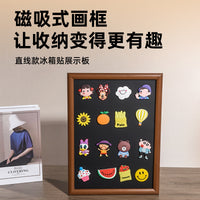 Magnetic Chalkboard Message Board with Stand for Cafe & Home Decor