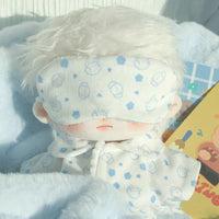 Cotton Doll Clothes Set for 10cm/20cm Dolls, Star Picking or Puppy Themed Outfits with Accessories
