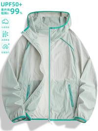 Women’s Sun Protection Jacket, Lightweight Breathable UV Protection Outerwear for Summer Outdoor Wear