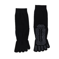Seamless Non-Slip Pilates Yoga Toe Socks for Women, Cotton